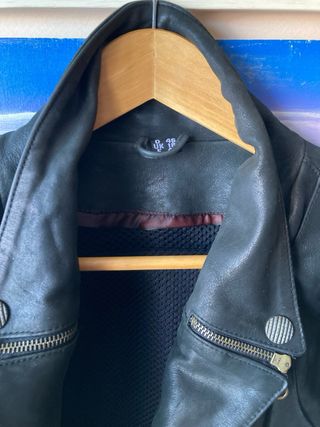 Chaqueta de cuero motera Held