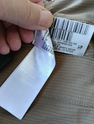 Pantalón corto trekking Simond beige Talla M.