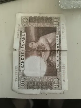 Billete 100 pesetas Banco de España 1953