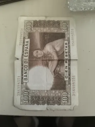 Billete 100 pesetas Banco de España 1953