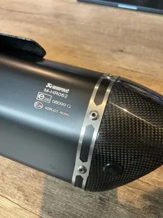 Tubo Escape Slip-On Honda X-ADV y Forza 750 Negro