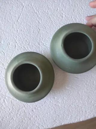 2 piccoli vasi in ceramica di R. 1993