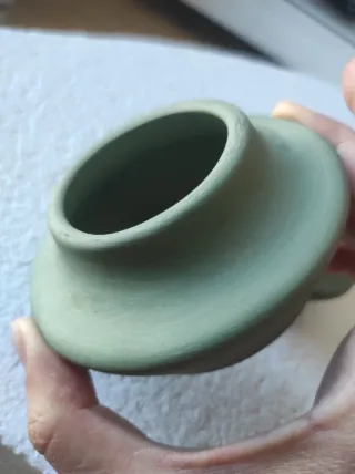 2 piccoli vasi in ceramica di R. 1993