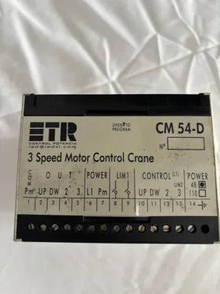 Módulo Control Motor ETR CM 54-D