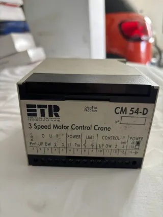 Módulo Control Motor ETR CM 54-D