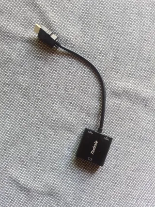 Adaptador HDMI a VGA Techole
