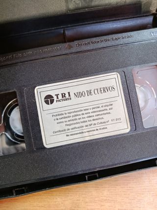 Películas VHS, con caja de videoclub (2)