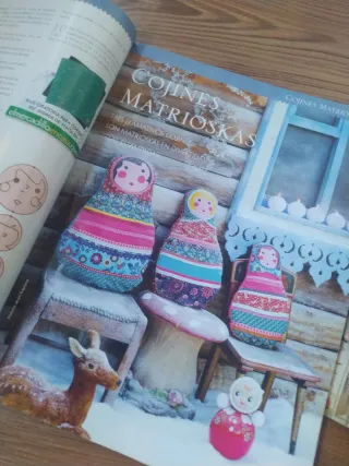 Lote 7 revistas patchwork labores