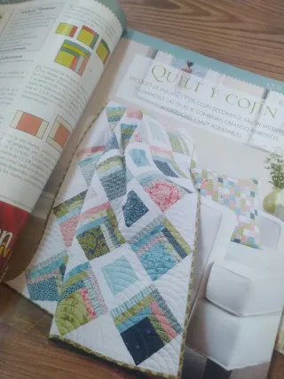 Lote 7 revistas patchwork labores