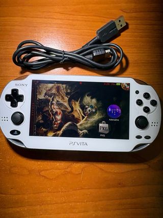 Ps Vita OLED Blanca Nueva Pantalla