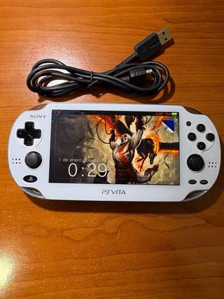 Ps Vita OLED Blanca Nueva Pantalla