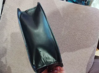 Bolso negro mujer acolchado cadena