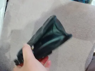 Bolso negro mujer acolchado cadena