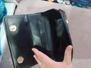 Bolso negro mujer acolchado cadena