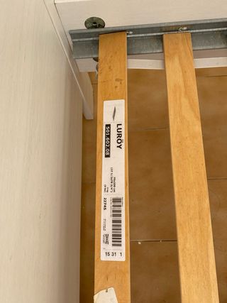 Cama Ikea Madera Metal Plástico