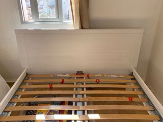 Cama Ikea Madera Metal Plástico