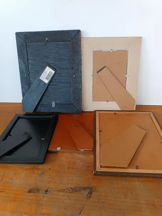 Lote 5 Marcos de Fotos King Art