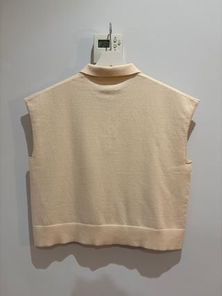 Sita Murt polo punto beige mujer M sin estrenar