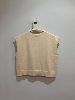 Sita Murt polo punto beige mujer M sin estrenar