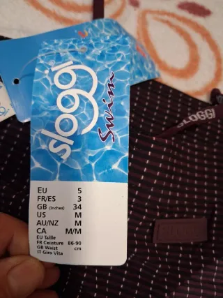 Bañador Sloggi Hombre Talla M Nuevo