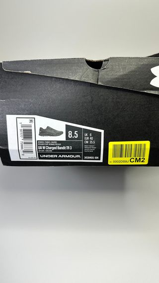 Under Armour Charged Bandit TR 3 Negro - Talla 40