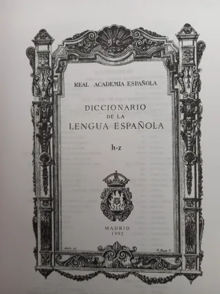 Diccionario de la Lengua Española