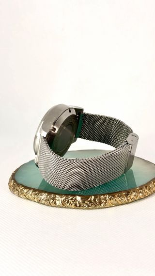 Reloj Aviador Malla Milanesa Negro