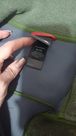 Felpa The North Face vintage verde