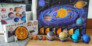 Puzzle 3D Planetas Ravensburger