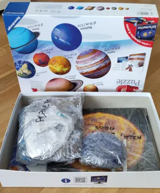 Puzzle 3D Planetas Ravensburger