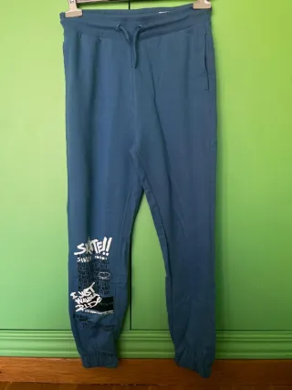 Pantalón chándal Lefties 13-14 años azul