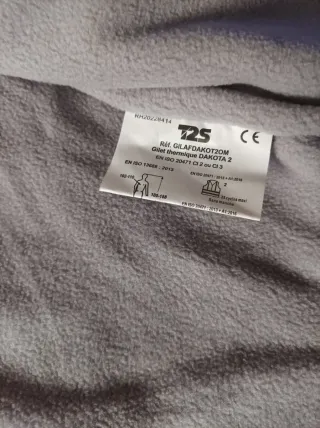 Chaqueta naranja de trabajo sin estrenar