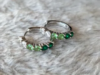 Pendientes aro plata de ley