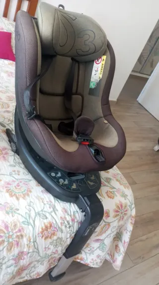 Silla de coche giratoria para bebé