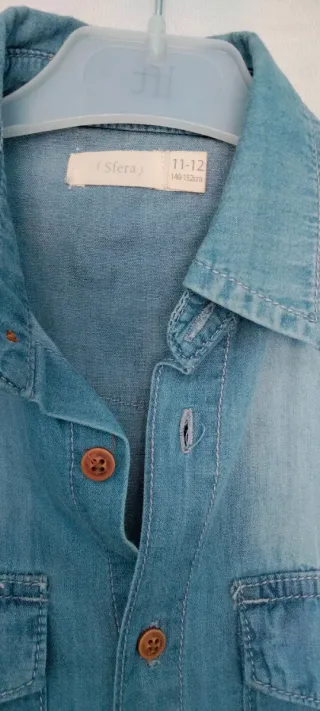 Camisa vaquera Sfera T 11-12 años
