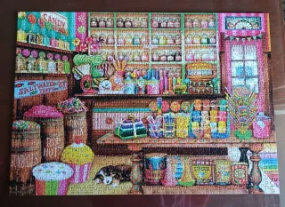 Puzzle Educa 1000 piezas Tienda de Caramelos
