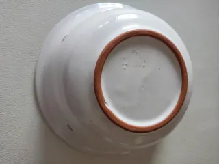 Insalatiera in terracotta arancione