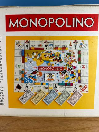 Monopolino Topolino Parker Brothers