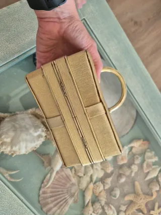 Bolso de fiesta dorado