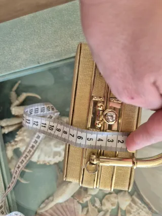 Bolso de fiesta dorado