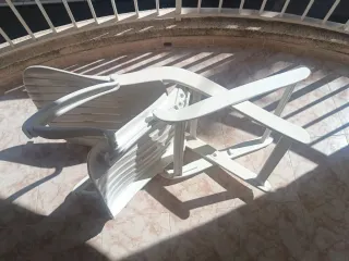 4 Sillones jardín + Mesa regalo