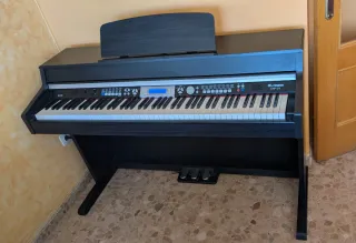 Piano digital Thomann DP-31 + banqueta regulable
