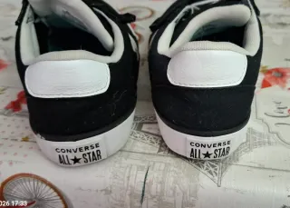 Playeros Converse All Star Negro/Blanco