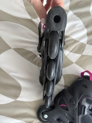 Patines en línea negros de OXELO (Decathlon)