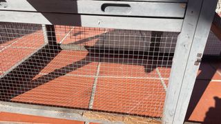 Gallinero Conejera Exterior Madera y Metal