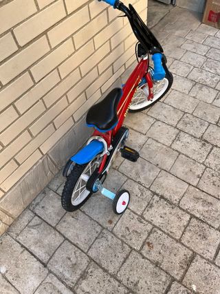 Bicicleta Patrulla Canina Roja
