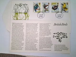 Sellos Reino Unido British Birds 1980