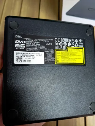 Dell Slim DW316 - Unidad DVD±RW (±R DL) / DVD-RAM