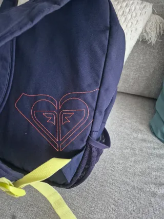 Mochila Roxy Azul y Rosa