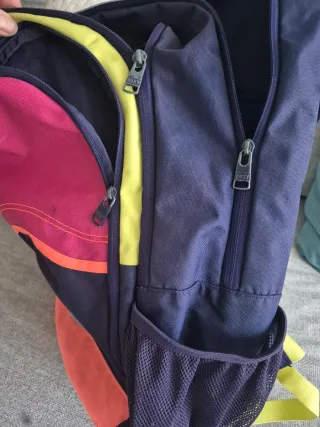 Mochila Roxy Azul y Rosa